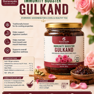 Guruveyda Immunity Booster Gulkand
